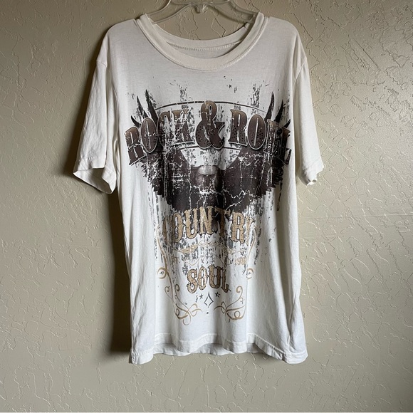 IDYLLWIND MIRANDA LAMBERT WOMEN'S ROCK & ROLL COUNTRY SOUL GRAPHIC TEE XS - Picture 2 of 9